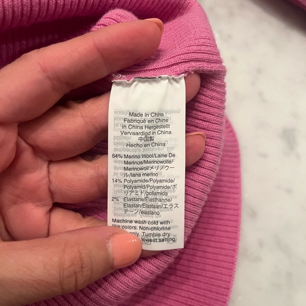 Hatch x J.Crew Balloon-Sleeve Sweater Dress ⭐️flawed - Picture 8 of 8